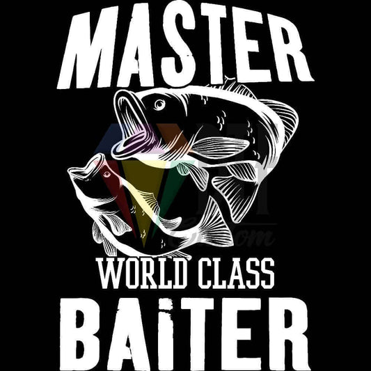 World Class Master Baiter DTF transfer design