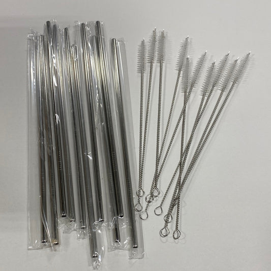 Accessories STAINLESS STRAW, Pack of 10