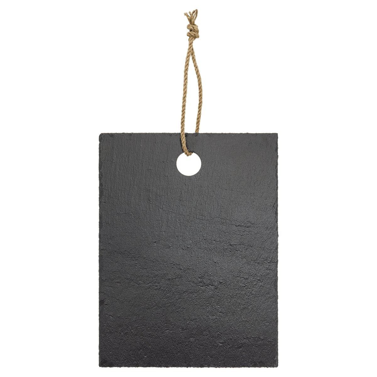 Laserable Slate Cutting Board with Hanger String Rectangle, 11.50" x 8.75" - Inkfinitee Sublimation