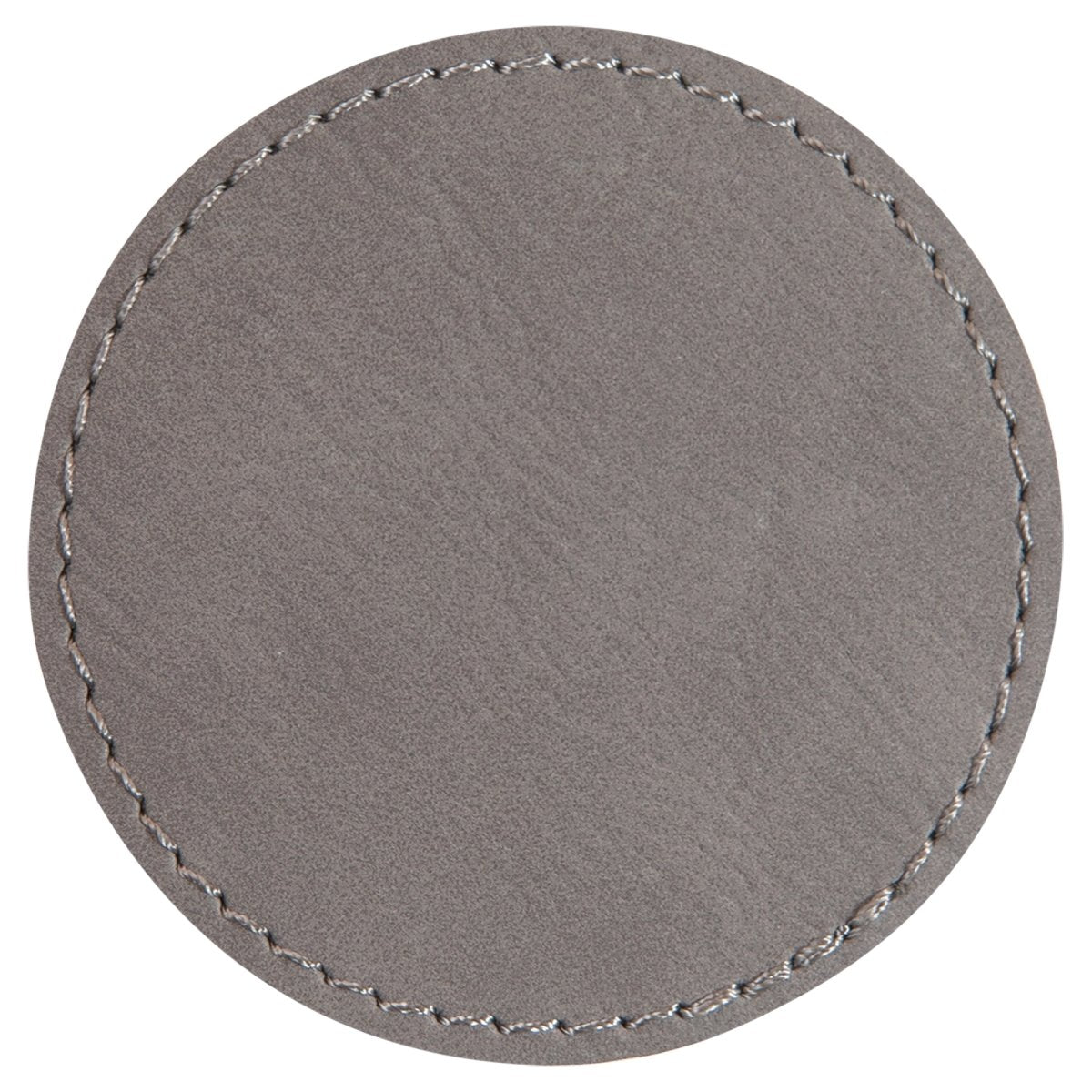 Round Laserable Leatherette Patch with Adhesive, 2.5", Pack of 5 - Inkfinitee Sublimation