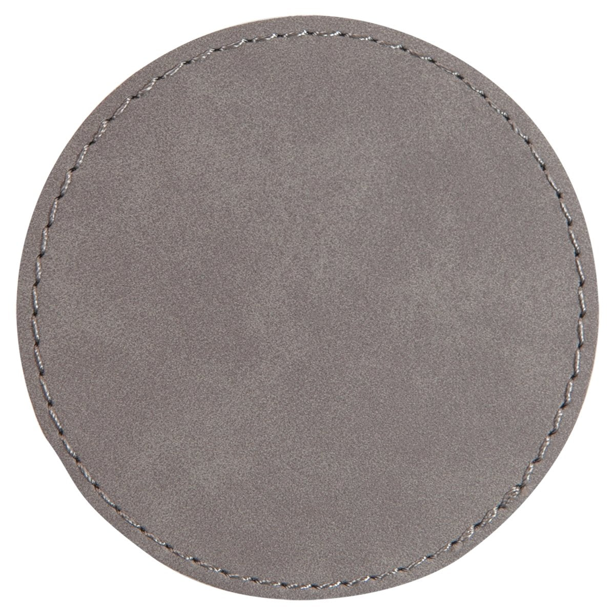 Round Laserable Leatherette Patch with Adhesive, 3", Pack of 5 - Inkfinitee Sublimation