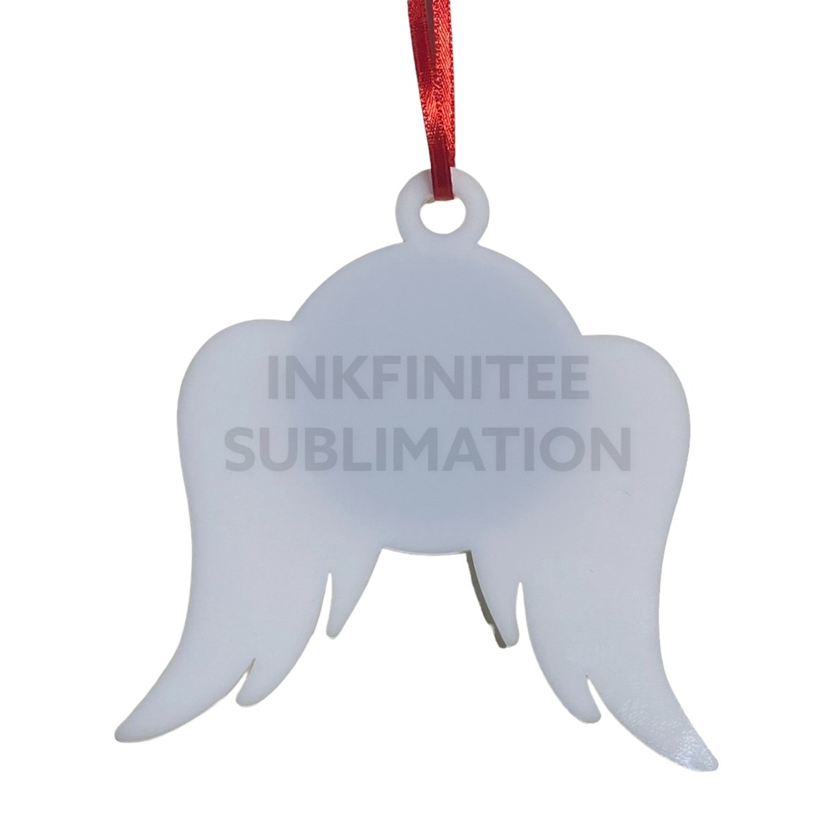 Sublimation 2” ROUND Angel Ornament - Inkfinitee Sublimation